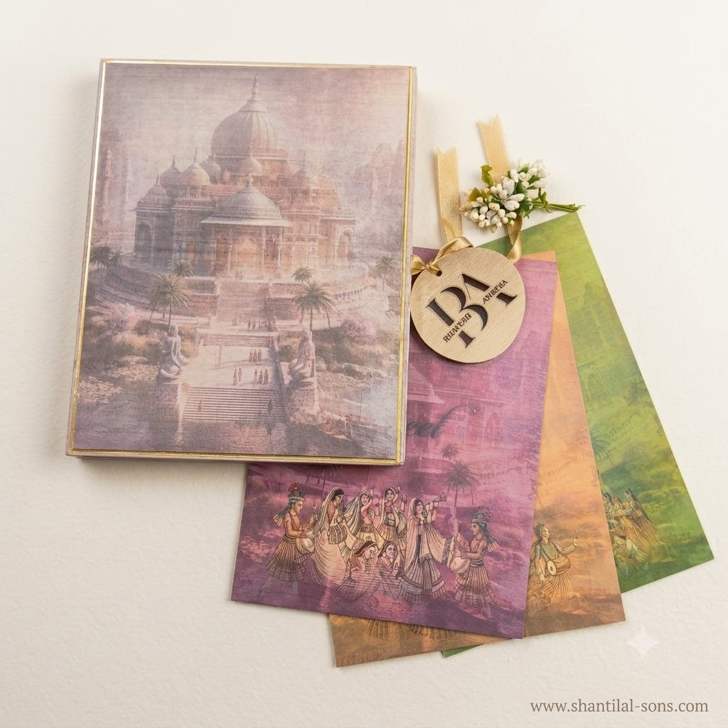 Heritage Wedding Invitation Folder | SS-8101
