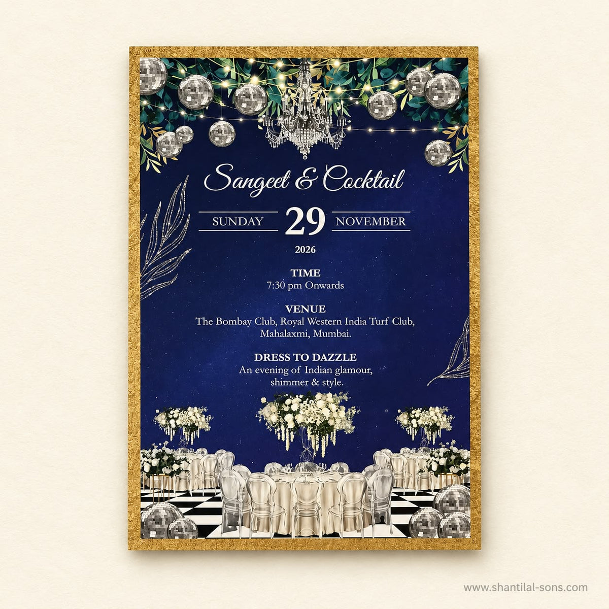 Royal Wedding Invitation | SS - 2068