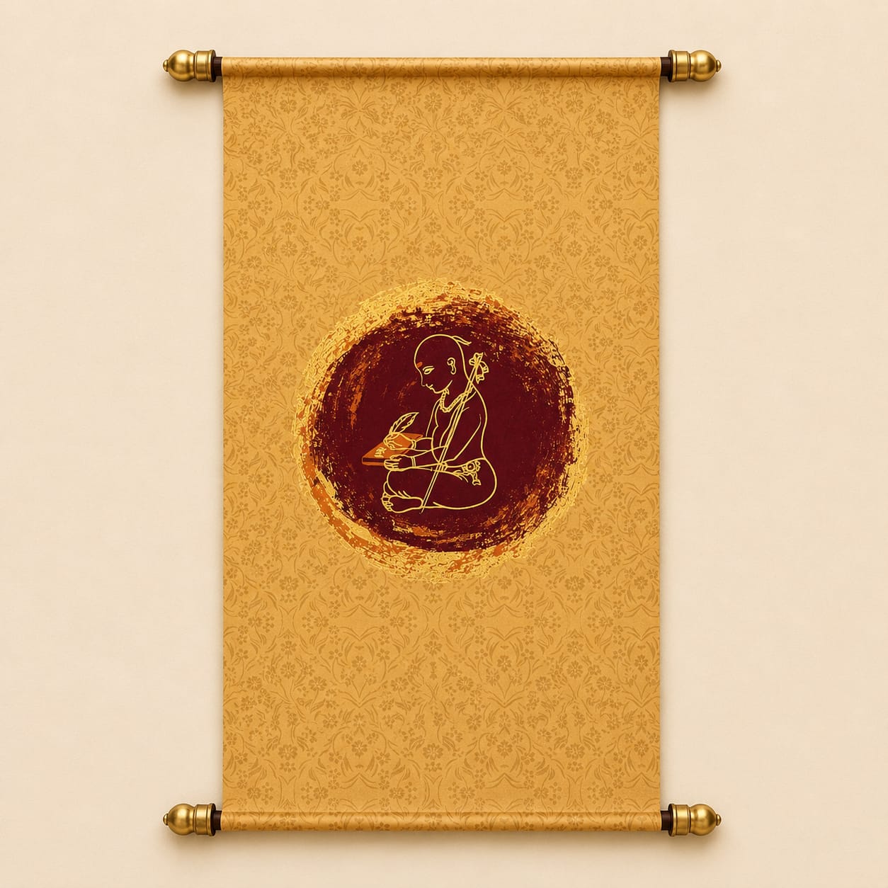 Traditional Heritage Scroll Wedding |SSR-47