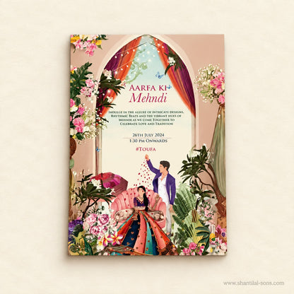 Royal Wedding Invitation | SS - 8082