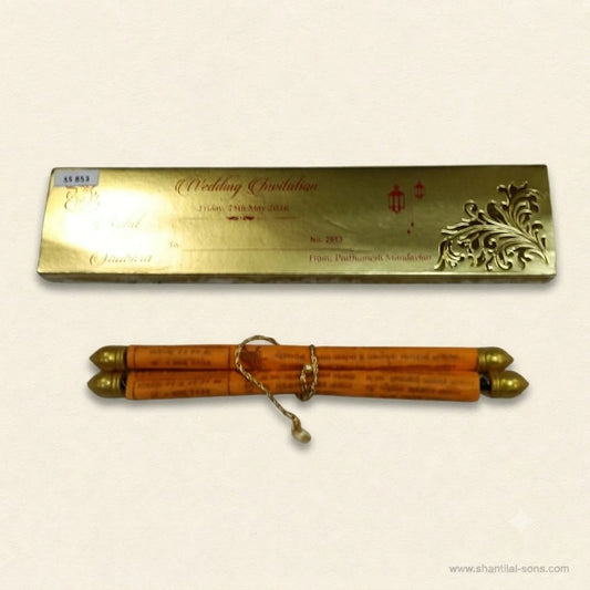 Elegant Scroll Invitation | SSR- 59