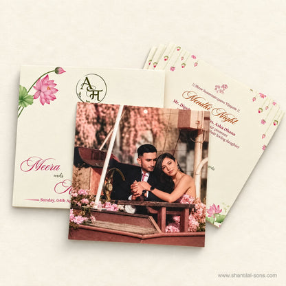 Floral Designer Wedding Invitation | SS - 2026 - A