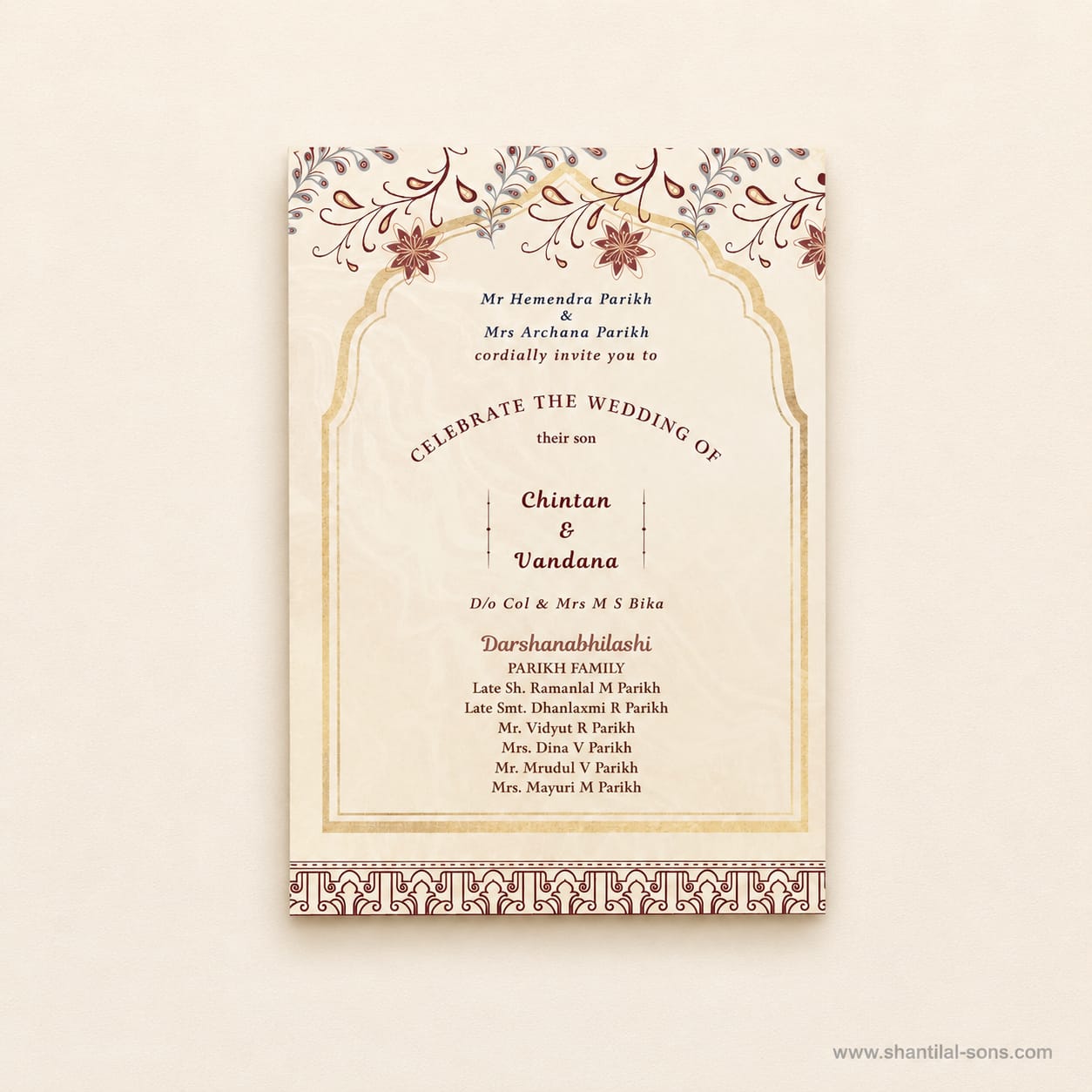 Timeless Wedding Elegance: Radha Krishna & Floral Fusion | SS - 2058