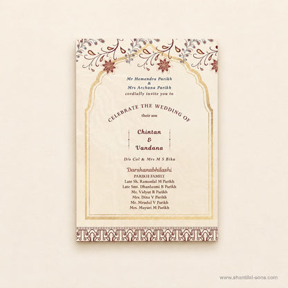 Timeless Wedding Elegance: Radha Krishna & Floral Fusion | SS - 2058