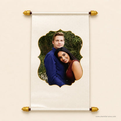 Royal Heritage Scroll Wedding Invitation |SSR-41