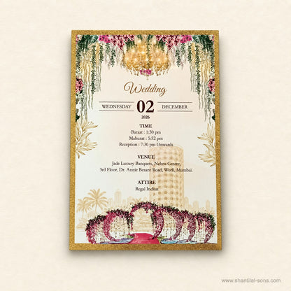 Royal Wedding Invitation | SS - 2068