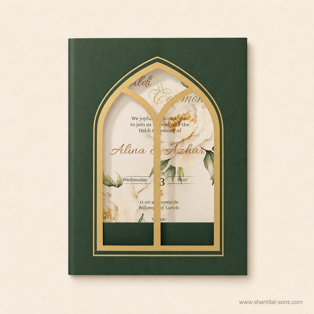 Muslim Wedding Invitation | SS - 2057