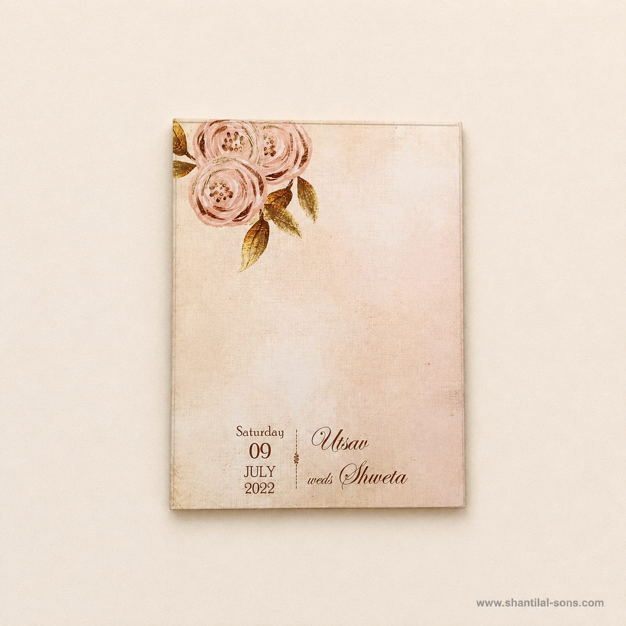 Floral Wedding Invitation | SS - 8065
