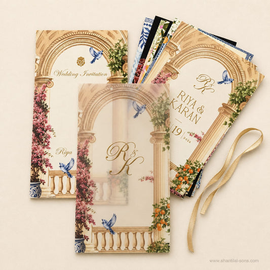 Designer Wedding Invitation | SS - 2038