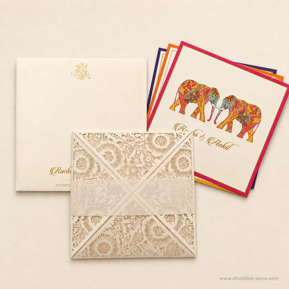 Elegant Wedding Invitation | SS - 2051