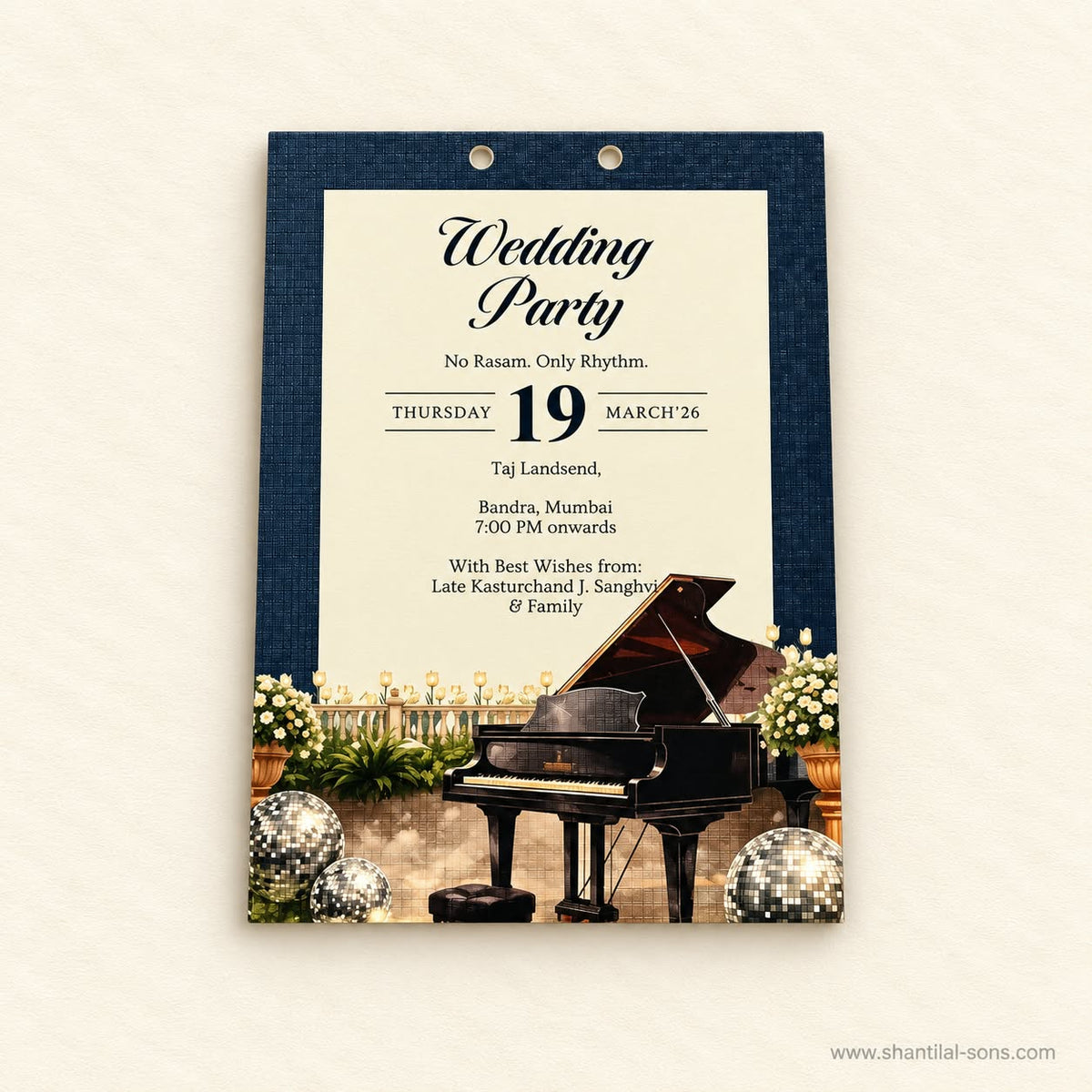 Royal Wedding Invitation | SS - 80182