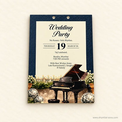 Royal Wedding Invitation | SS - 80182