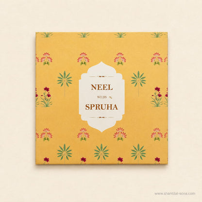 Pichwai Wedding Invitation | SS - 2056
