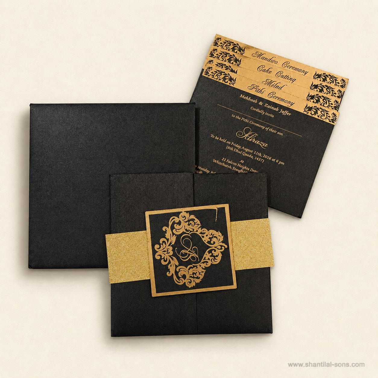Muslim Wedding Invitation | SS - 2050