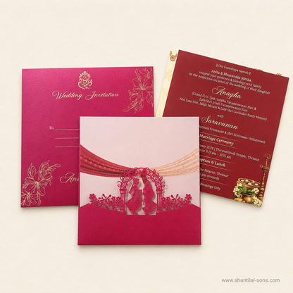 Elegant Wedding Invitation | SS - 2048