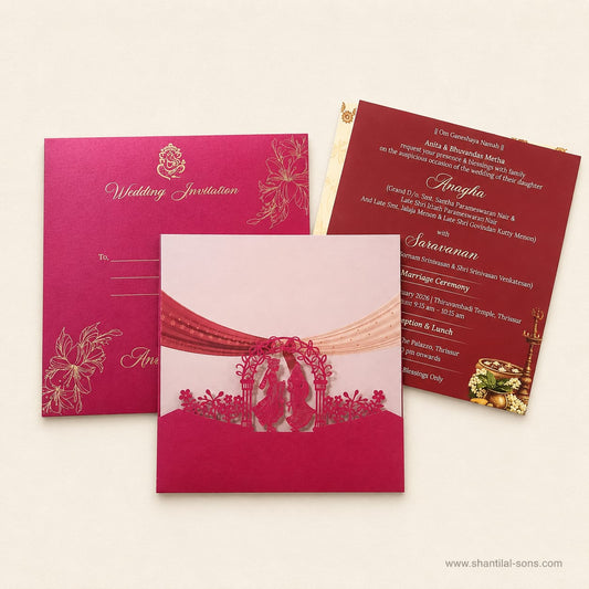 Elegant Wedding Invitation | SS - 2048