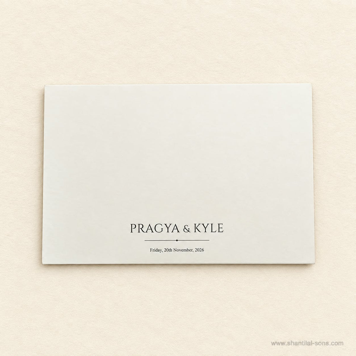 Minimal Wedding Invitation | SS - 2060