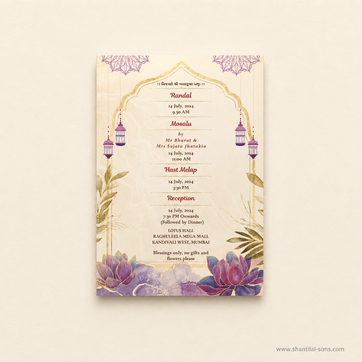 Timeless Wedding Elegance: Radha Krishna & Floral Fusion | SS - 2058