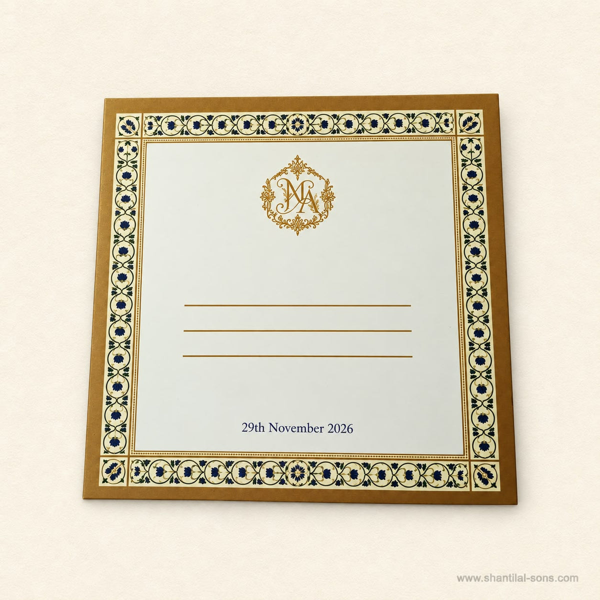 Minimal Wedding Invitation | SS - 2066