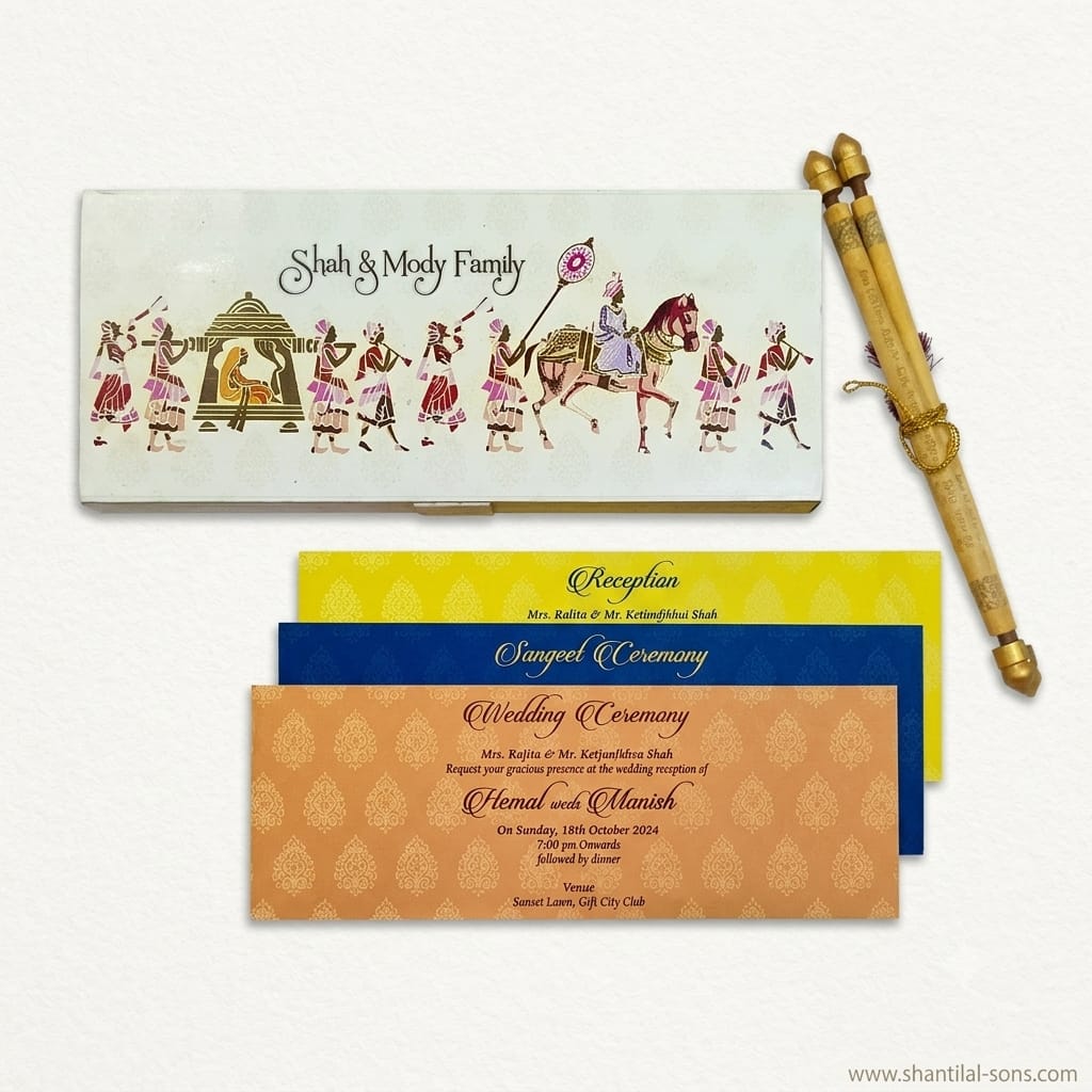 Traditional Scroll Invitation | SS-8099