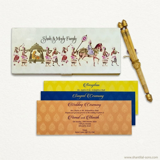 Traditional Scroll Invitation | SS-8099