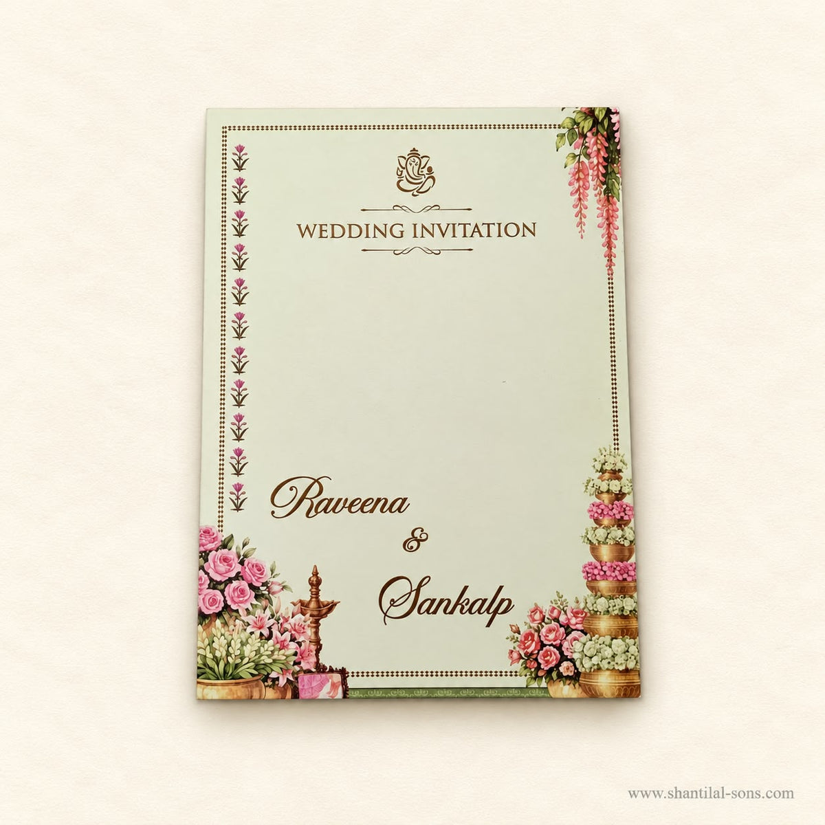 Royal Wedding Invitation | SS - 2068