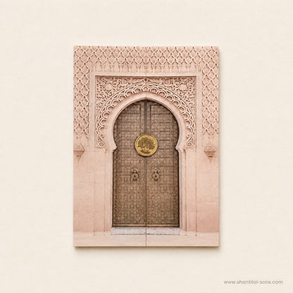 Royal Heritage Door Theme Wedding Invitation | SS-8134