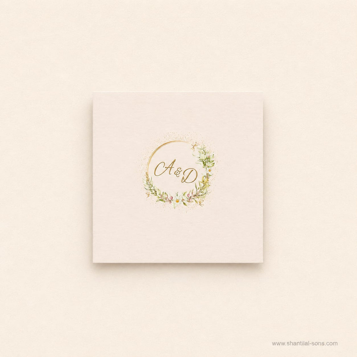 Petal Shaped Creative Wedding Invitation |  SS - 8020