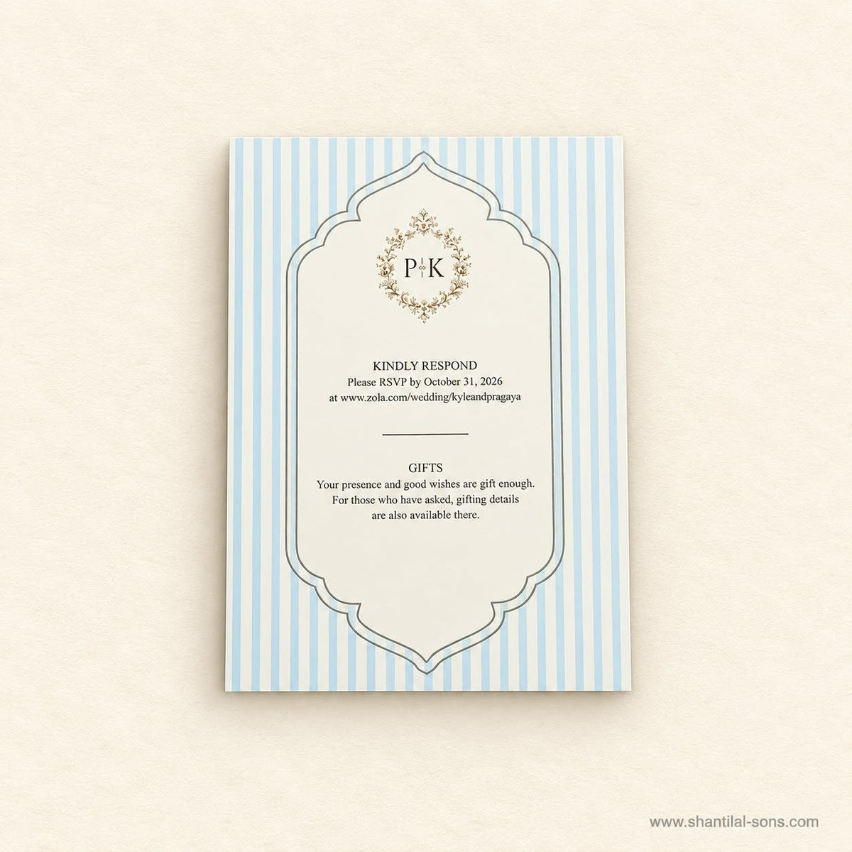 Minimal Wedding Invitation | SS - 2060