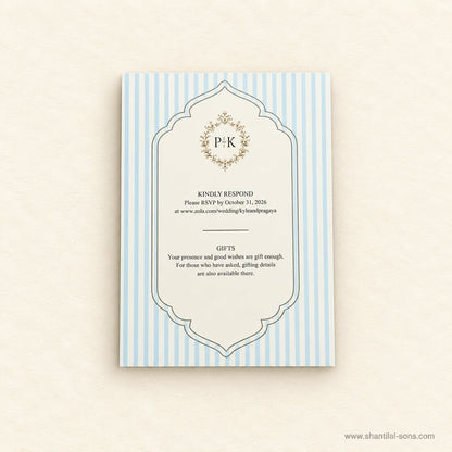 Minimal Wedding Invitation | SS - 2060