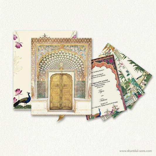 Heritage Wedding Invitation Box | SS-8098
