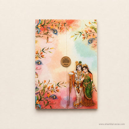 Timeless Wedding Elegance: Radha Krishna & Floral Fusion | SS - 2058