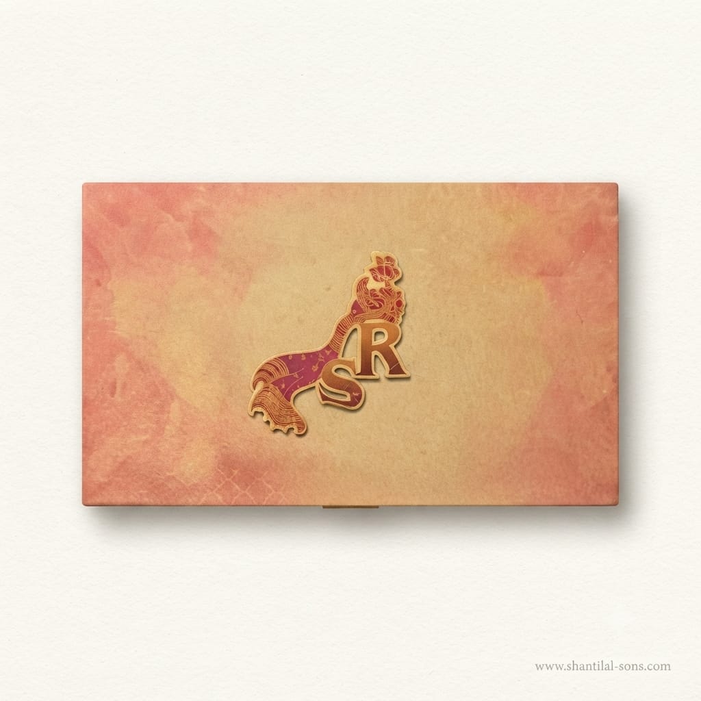 Traditional Wedding Invitation Gift Box | SS-3508