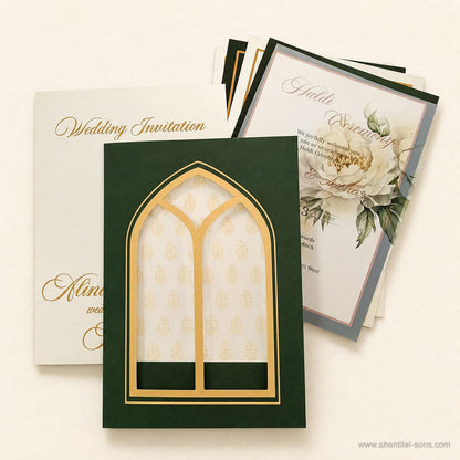 Muslim Wedding Invitation | SS - 2057