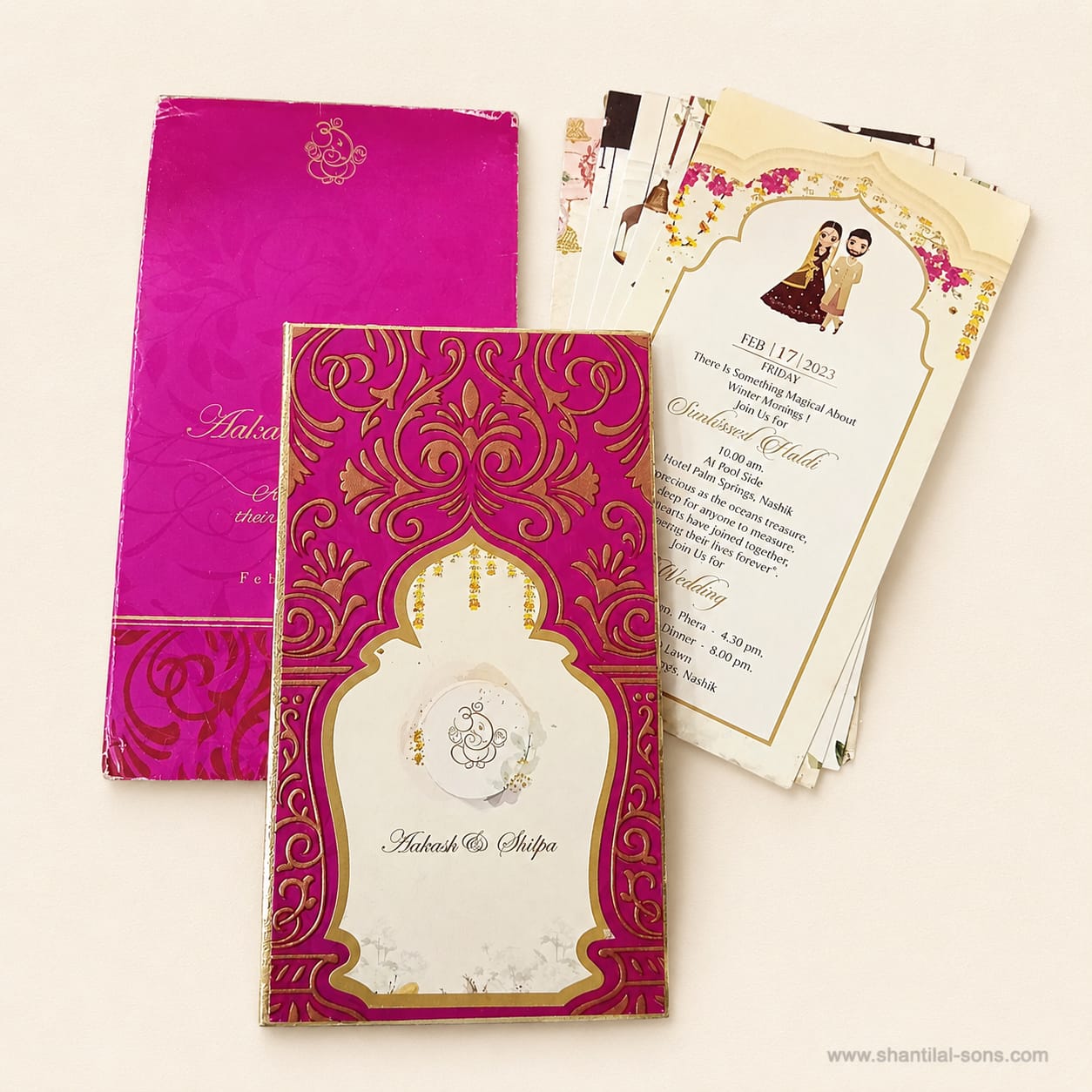 Premium Royal Wedding Invitation  | SS - 3001