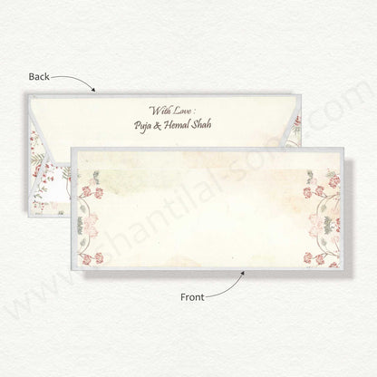Floral Elegant Cash Envelope | G-18