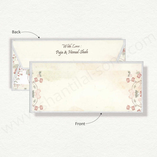 Floral Elegant Cash Envelope | G-18