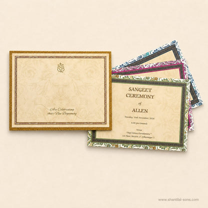 Traditional Handmade Wedding Invitation | SS - 2014