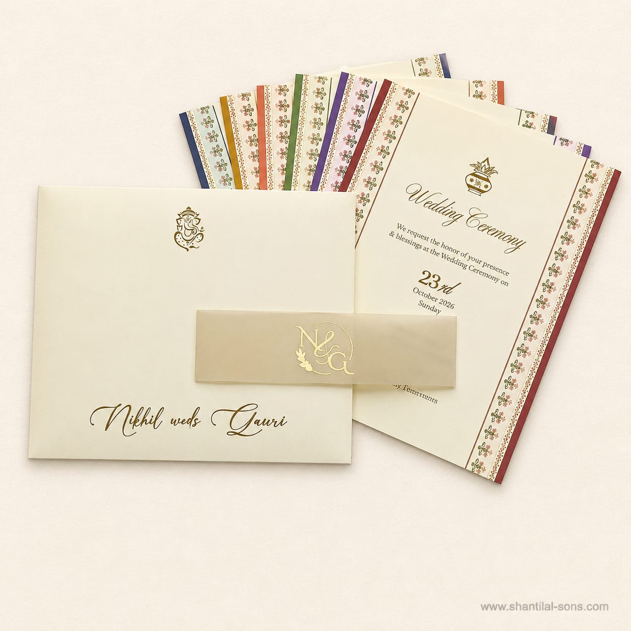 Minimal Traditional Wedding Invitation | SS - 2015