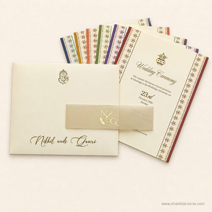Minimal Traditional Wedding Invitation | SS - 2015