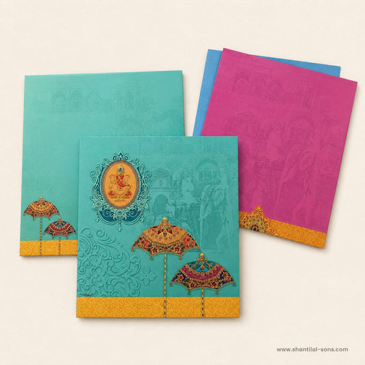 Traditional Wedding Card on Sale | SS - 3067