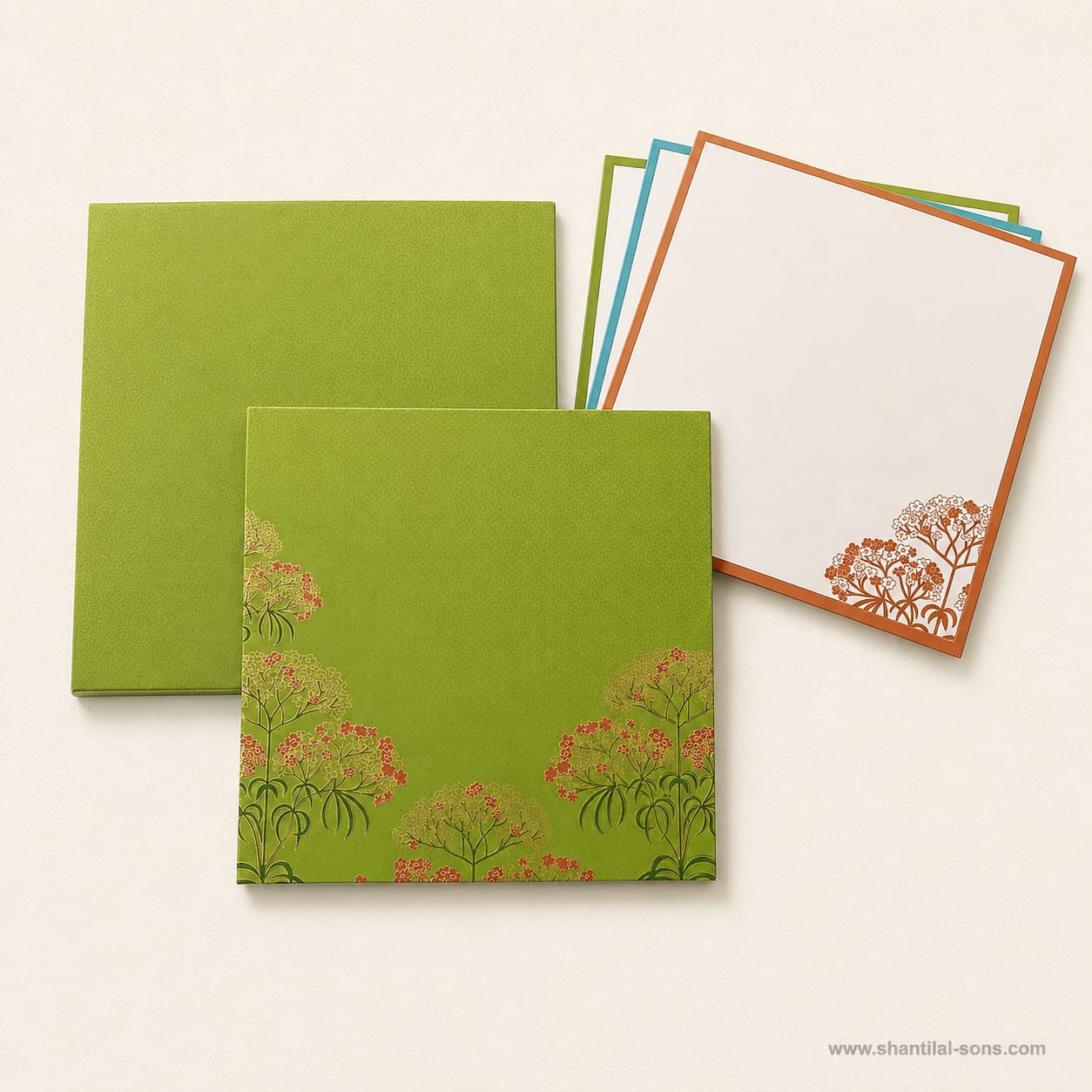 Garden Theme Wedding Invitation | SS- 4013