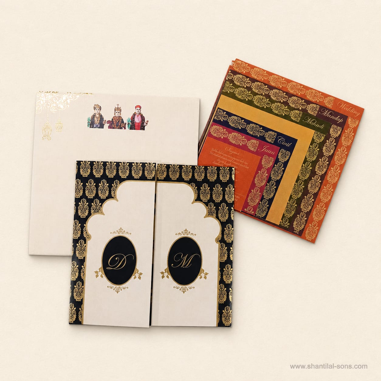 Royal Traditional Wedding Invitation |SS-8086
