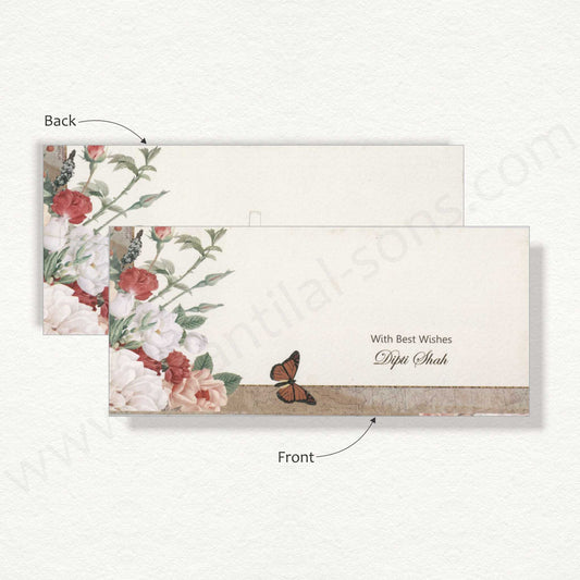 Elegant Floral Gift Envelope | G-20