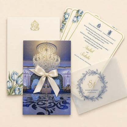 Elegant Designer Wedding Invitation | SS - 80171
