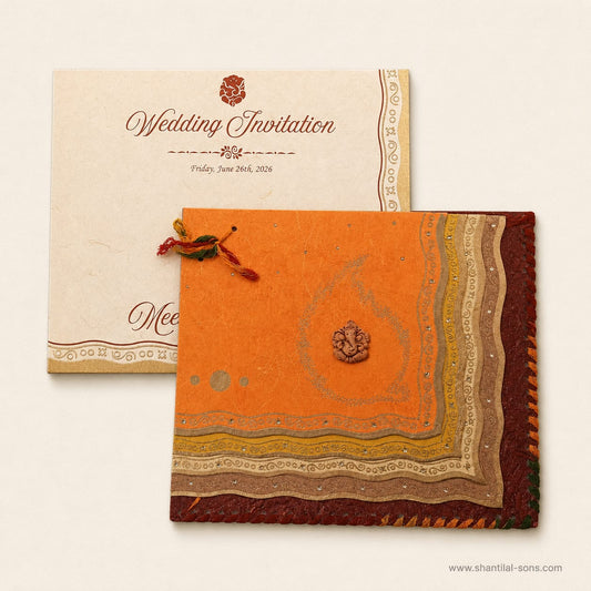 Floral Wedding Card | SS - 105