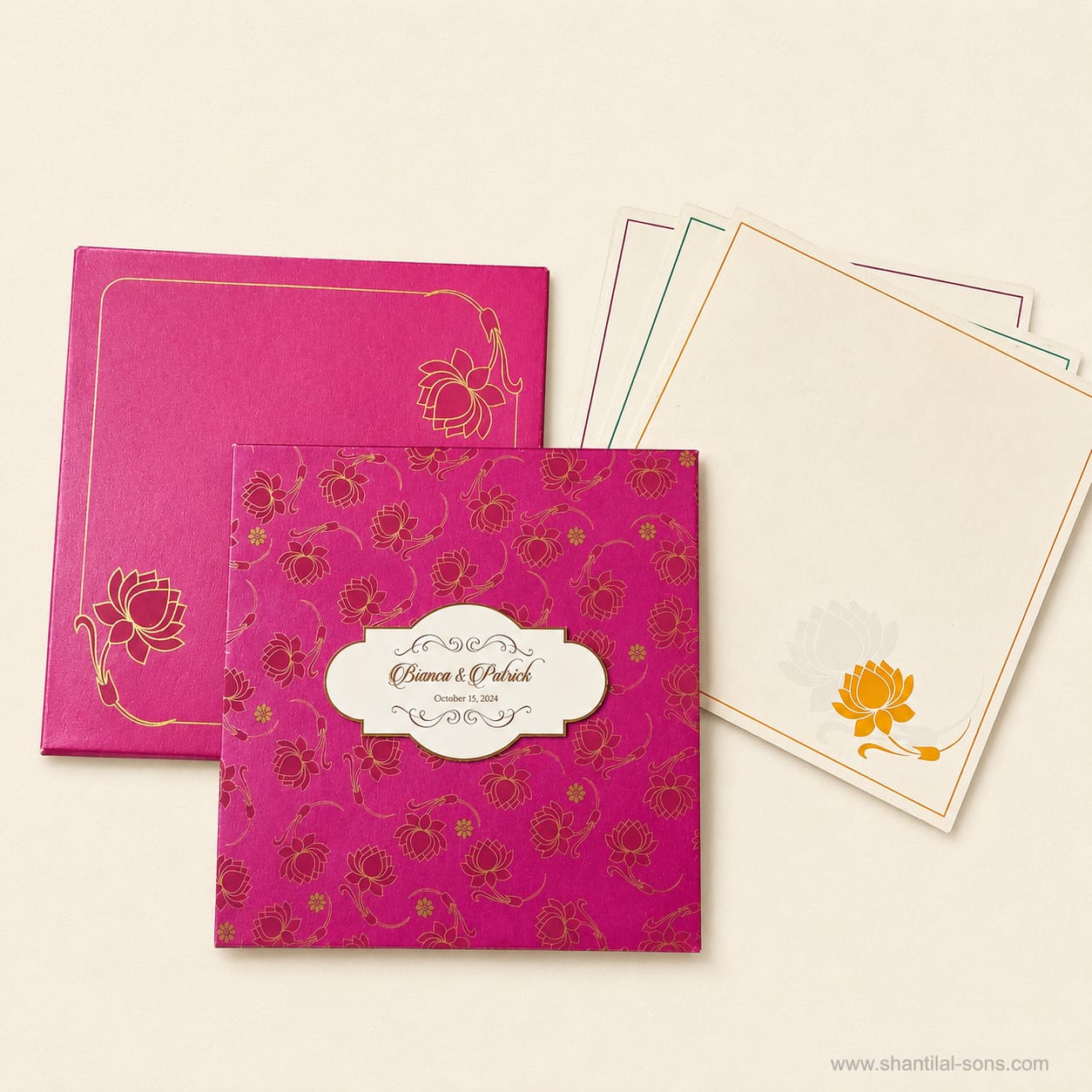 Floral Wedding Card | SS - 3006