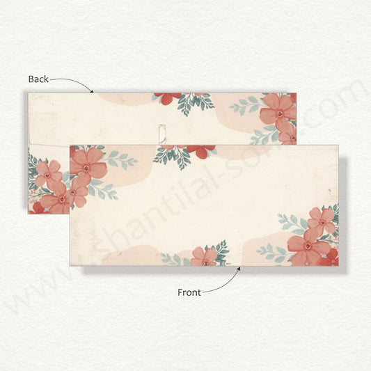 Designer Floral Cash Envelope | G-35