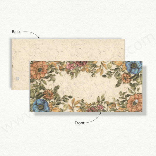 Designer Floral Gift Envelope | G - 108