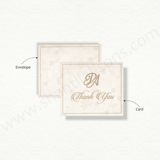 Beautiful Thank You Card | A - 7